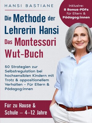 cover image of Das Montessori Wut-Buch Für Eltern & Pädagog